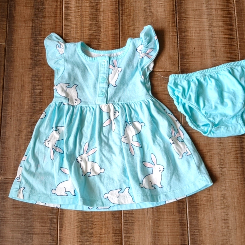 Spring/Easter Tank Dress / 6mths